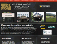 Tablet Screenshot of cmgccpa.com